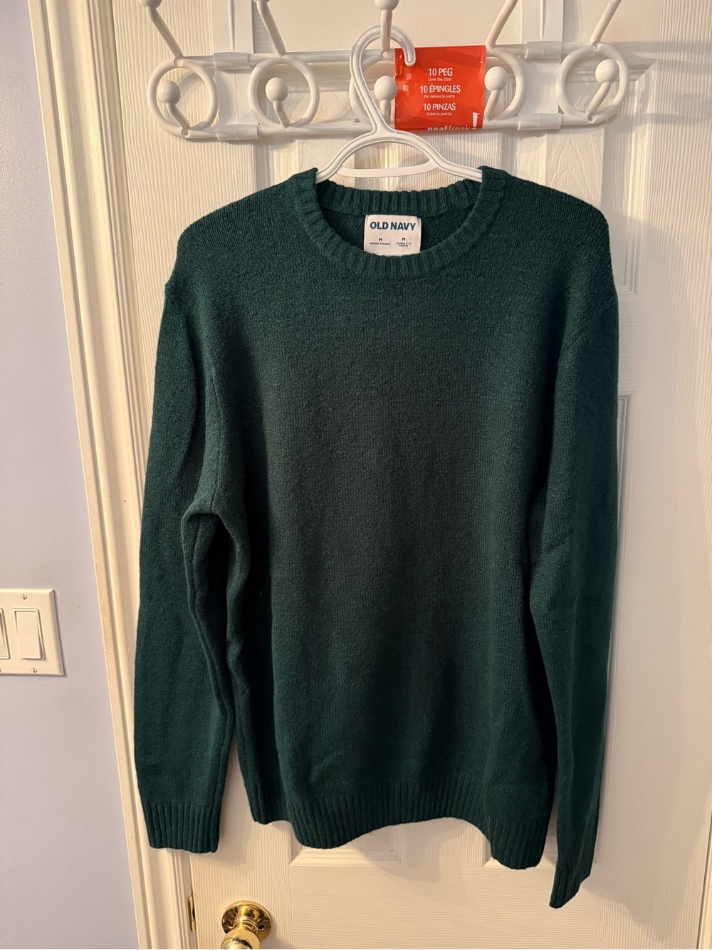 Old Navy Men's Forest Green Crewneck Sweater